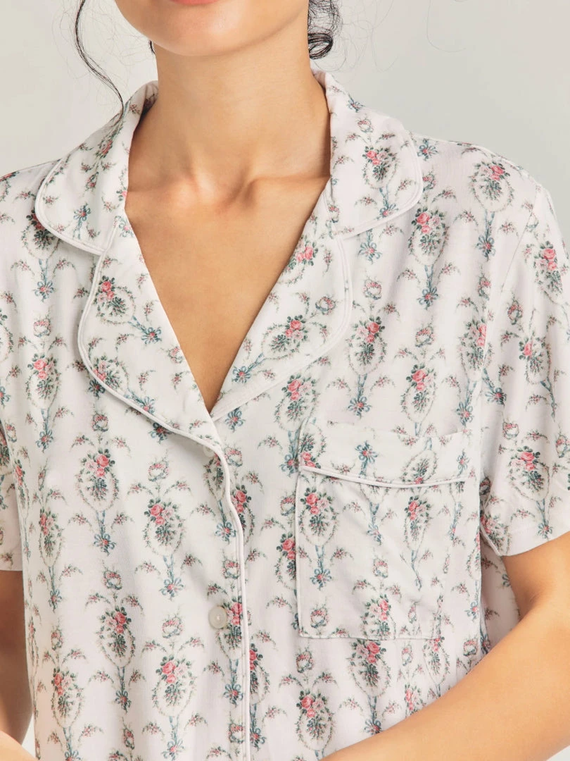 Stripe And Stare ‘Vanilla Kisses Bed Short Set’ 7 Stripe And Stare ‘Vanilla Kisses Bed Short Set’