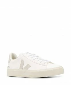 VEJA 'Beige And White Low-Top Trainers' Shoes