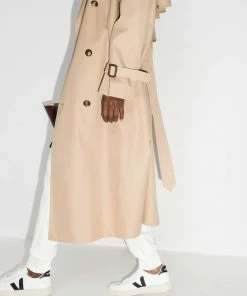 VEJA White And Black 'V-10' Trainers Shoes