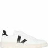 VEJA White And Black 'V-10' Trainers Shoes