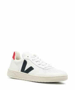 VEJA Shoes Red And Blue 'V-10' Trainers