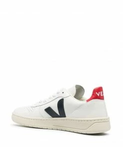 VEJA Shoes Red And Blue 'V-10' Trainers 8 VEJA Shoes Red And Blue 'V-10' Trainers