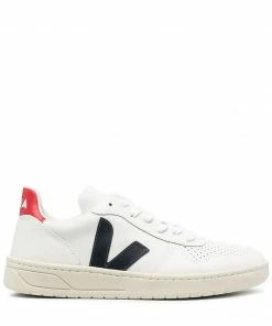 VEJA Shoes Red And Blue 'V-10' Trainers