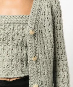 Vince ‘Crochet Knit Cardigan’