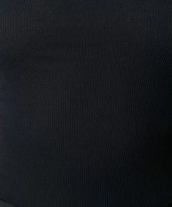 Vince Clothing Navy 'Ribbed Vest Top’