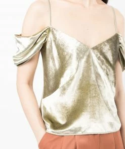 Vince 'Off The Shoulder Velvet Camisole' Clothing 11 Vince 'Off The Shoulder Velvet Camisole' Clothing