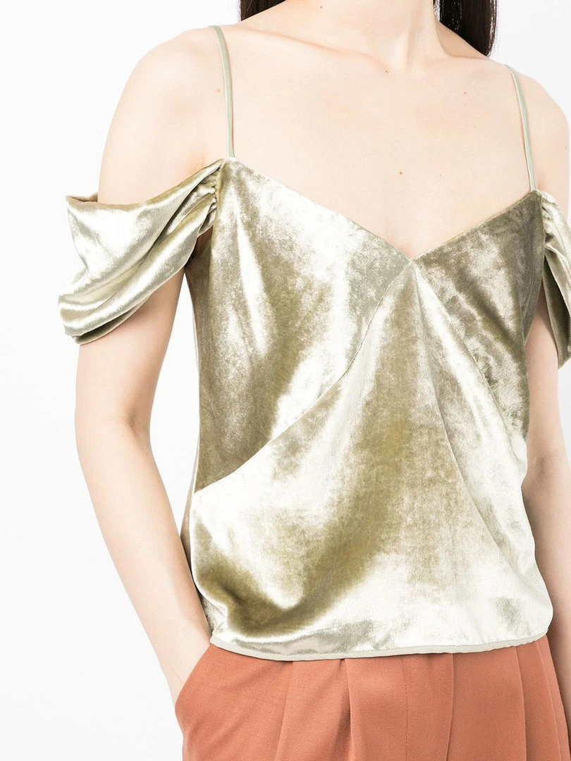 Vince 'Off The Shoulder Velvet Camisole' Clothing 7 Vince 'Off The Shoulder Velvet Camisole' Clothing