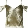 Vince 'Off The Shoulder Velvet Camisole' Clothing