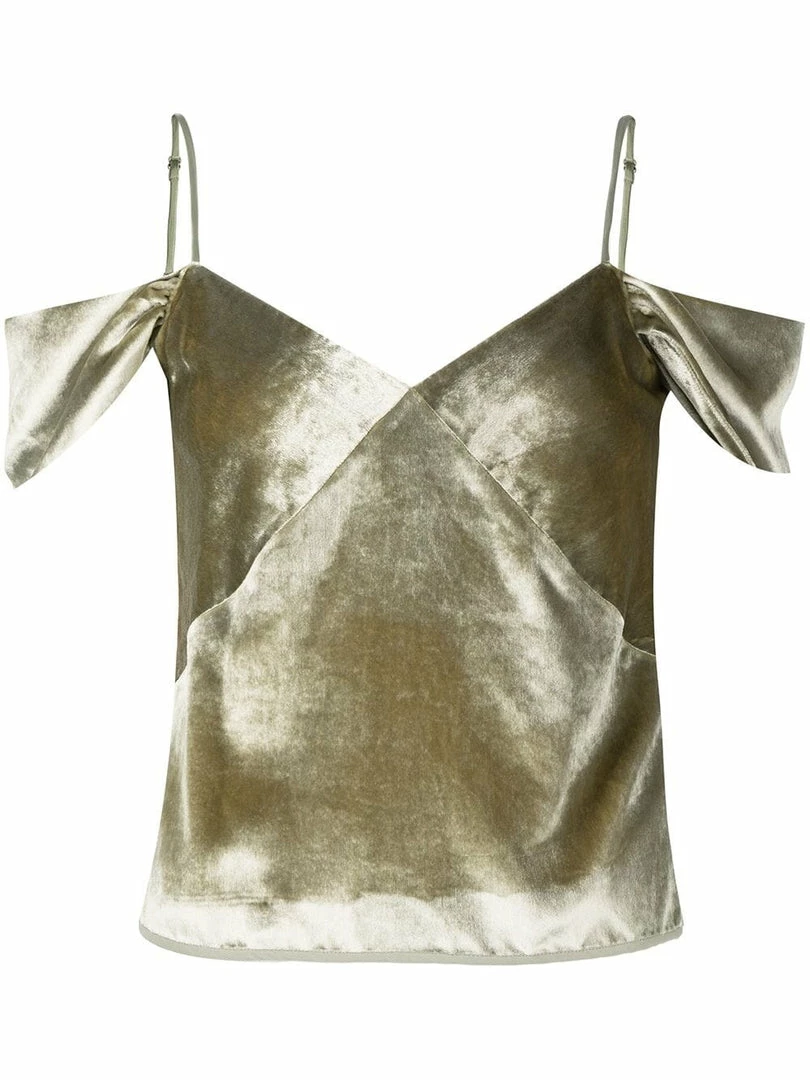 Vince 'Off The Shoulder Velvet Camisole' Clothing 3 Vince 'Off The Shoulder Velvet Camisole' Clothing