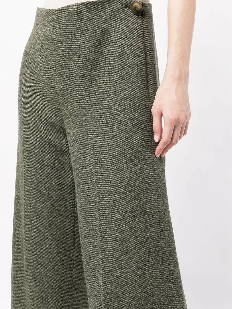 Vince Green ‘Cropped Wide Leg Trousers’ Clothing 7 Vince Green ‘Cropped Wide Leg Trousers’ Clothing