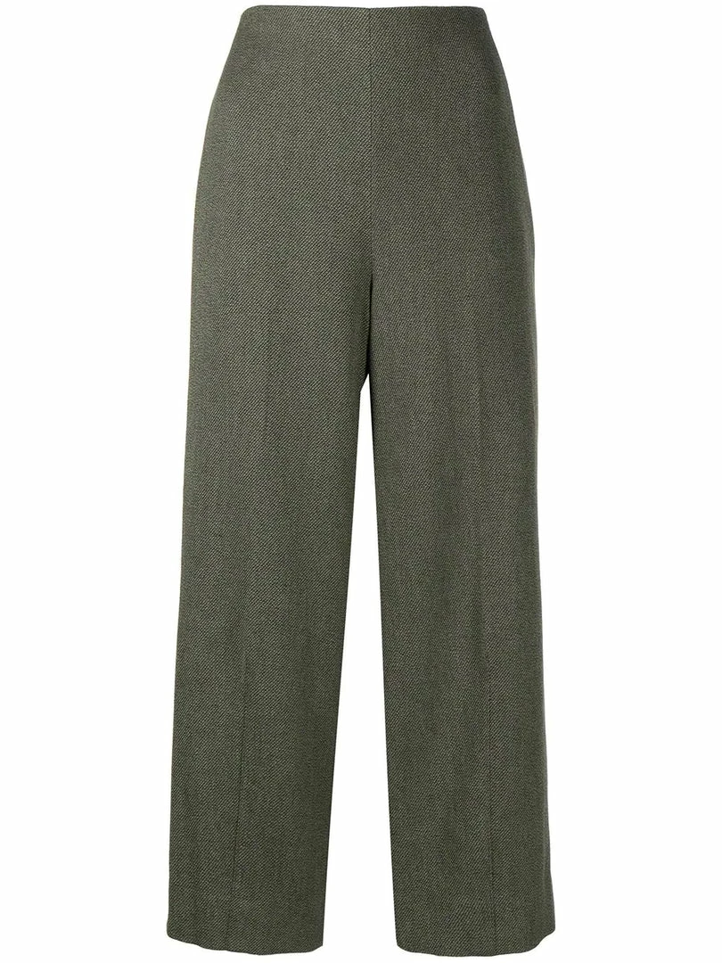 Vince Green ‘Cropped Wide Leg Trousers’ Clothing 3 Vince Green ‘Cropped Wide Leg Trousers’ Clothing