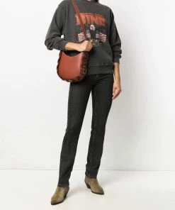 Anine Bing Clothing Faded Black 'Vintage Bing Sweatshirt' 11 Anine Bing Clothing Faded Black 'Vintage Bing Sweatshirt'