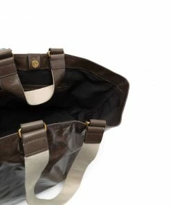 Isabel Marant New In Dark Khaki 'Wardy' Crinkle Tote Bag