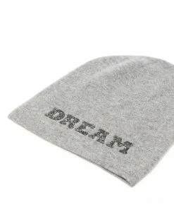Warm Me Grey 'Damian Dream Black Crystal Hat' Accessories