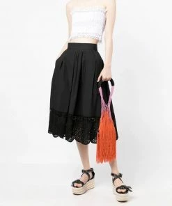 Charo Ruiz White 'Wallis' Lace Bandeau Top Clothing