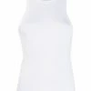 Anine Bing White ‘Eva’ Ribbed Tank Top Clothing 1 Anine Bing White ‘Eva’ Ribbed Tank Top Clothing