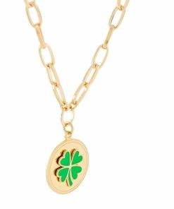 Wilhelmina Garcia ‘Lucky Clover Chain Necklace' Accessories