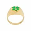 Wilhelmina Garcia ‘Lucky Clover Ring’