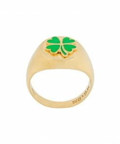 Wilhelmina Garcia ‘Lucky Clover Ring’