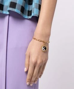 Wilhelmina Garcia 'Yin Yang Charm Bracelet'