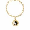 Wilhelmina Garcia 'Yin Yang Charm Bracelet'