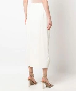 Self Portrait 'Wrap Button Midi Skirt' Clothing 10 Self Portrait 'Wrap Button Midi Skirt' Clothing