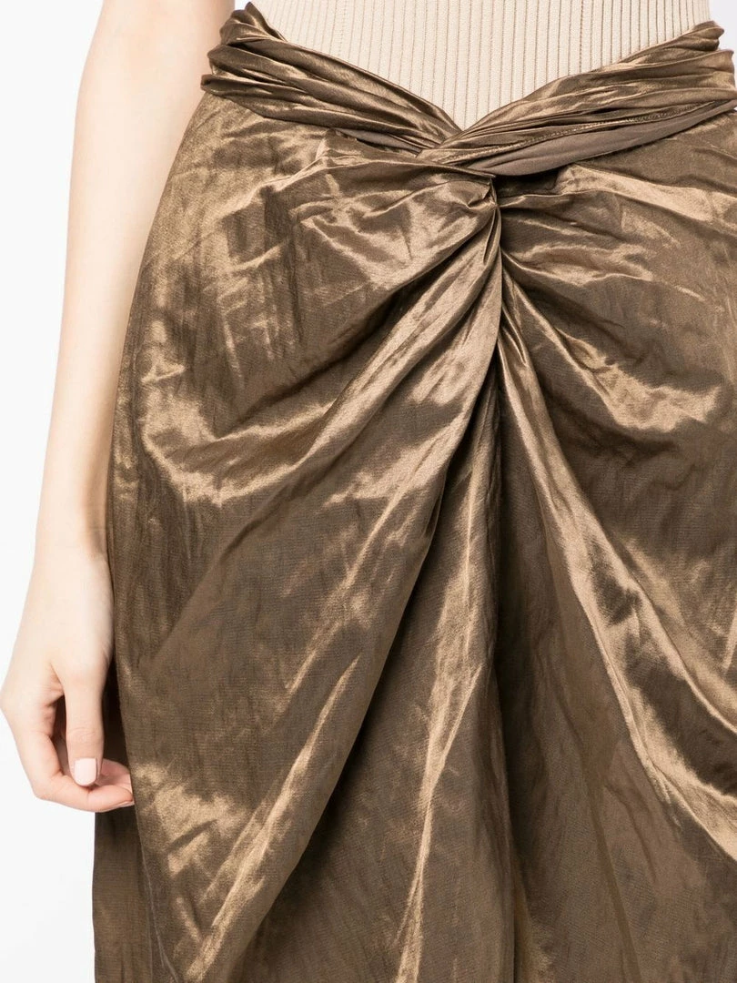 Vince 'Wrapped Detail Midi Skirt' New In 7 Vince 'Wrapped Detail Midi Skirt' New In