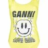 Ganni 'Yellow Smiley Face Graphic Swimsuit' 1 Ganni 'Yellow Smiley Face Graphic Swimsuit'
