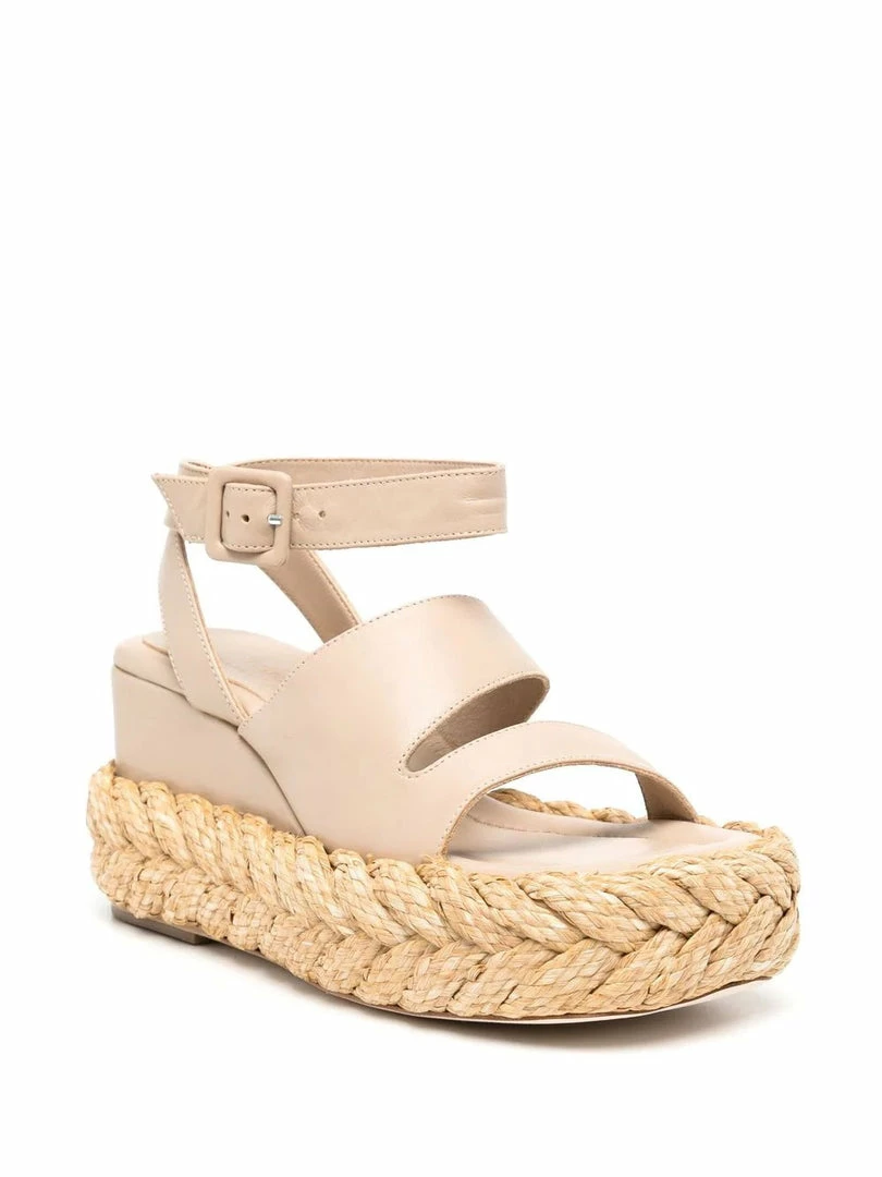 Paloma Barcelo 'Yuli' Raffia Sandals 4 Paloma Barcelo 'Yuli' Raffia Sandals
