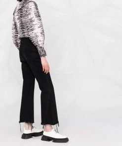 Ganni 'Zebra Stripe Shirt'