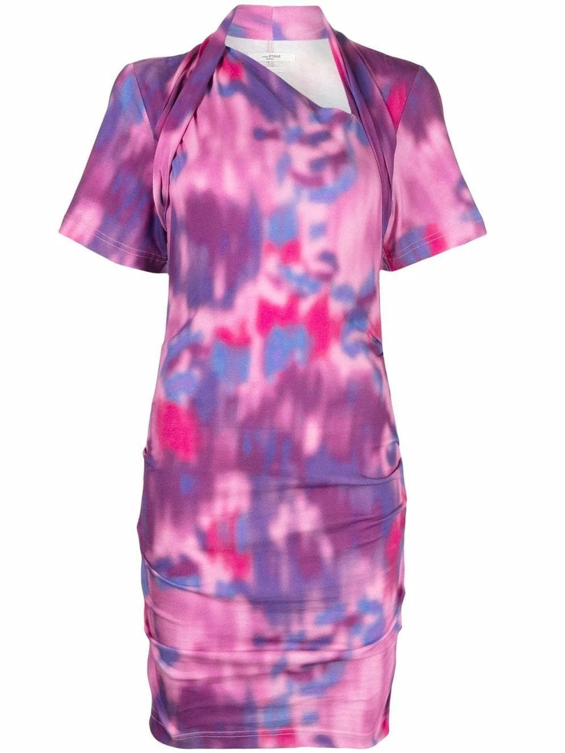 Isabel Marant Etoile 'Zendaya' Printed Mini Dress Clothing 3 Isabel Marant Etoile 'Zendaya' Printed Mini Dress Clothing
