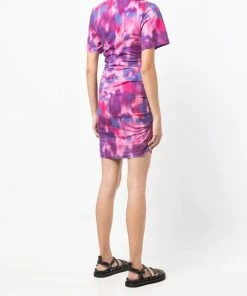 Isabel Marant Etoile 'Zendaya' Printed Mini Dress Clothing 10 Isabel Marant Etoile 'Zendaya' Printed Mini Dress Clothing