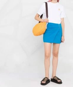 Isabel Marant Etoile Clothing ‘Zewel’ Ochre Logo T-Shirt