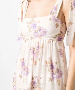 Zimmermann ‘Rosa Striped Picnic Dress’