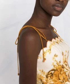 Zimmermann 'Aliane' Floral Scallop Top 12 Zimmermann 'Aliane' Floral Scallop Top