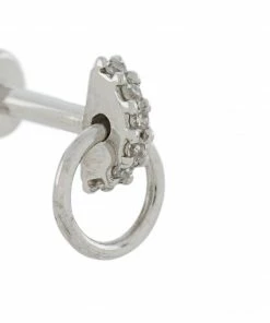 Maria Black 'Lila' Diamond Hoop Earring Accessories